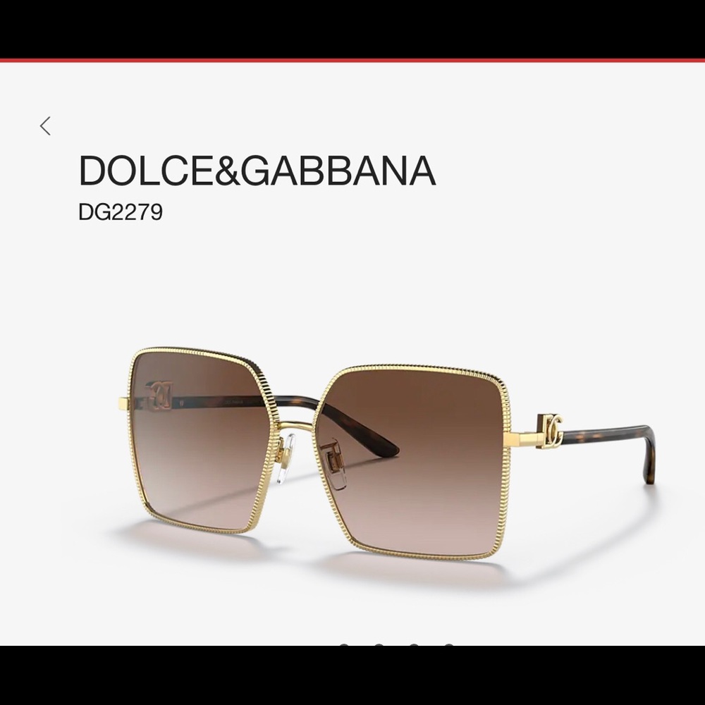 - Authentic DOLCE & GABBANA SUNGLASSES